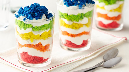 Rainbow Parfaits