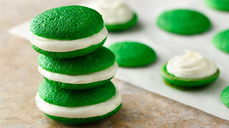 Green Whoopie Pies