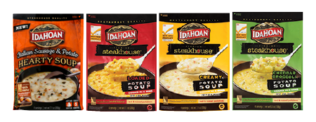 New Idahoan Potato Soups!