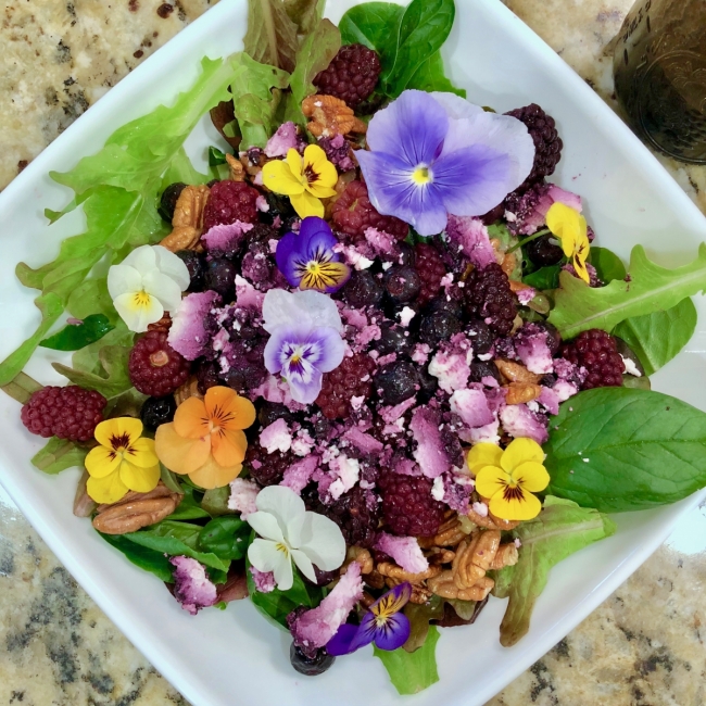 Spring Showers Bring May (Flower) Salads