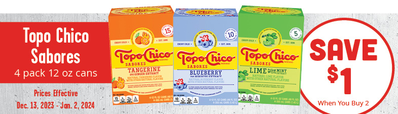 Topo Chico Savings