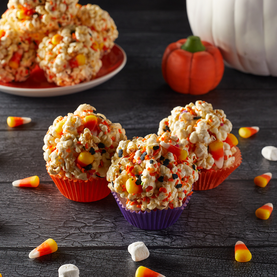 Halloween Popcorn Balls