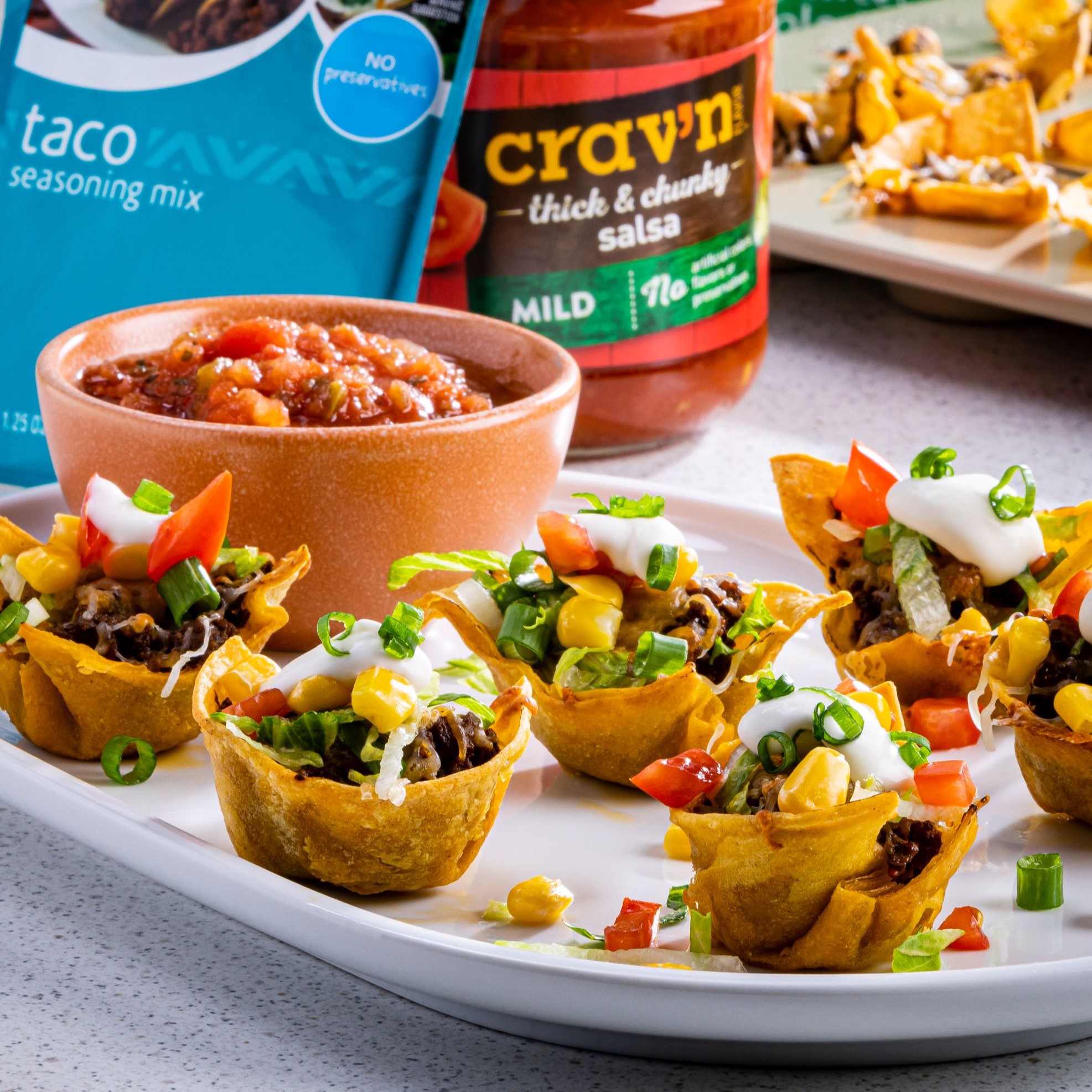 Mini Taco Cups