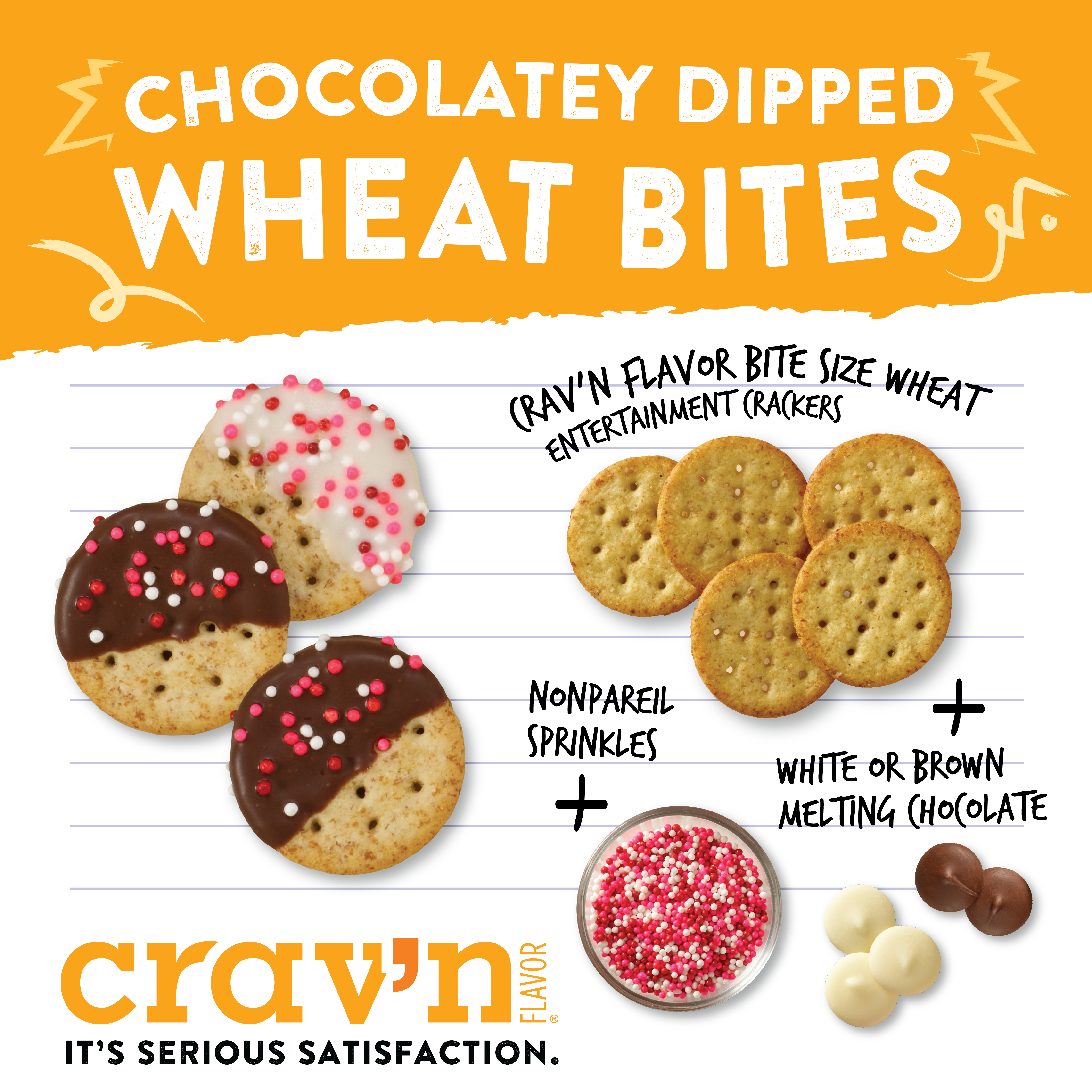 Chocolatey Dipped Wheat Bites