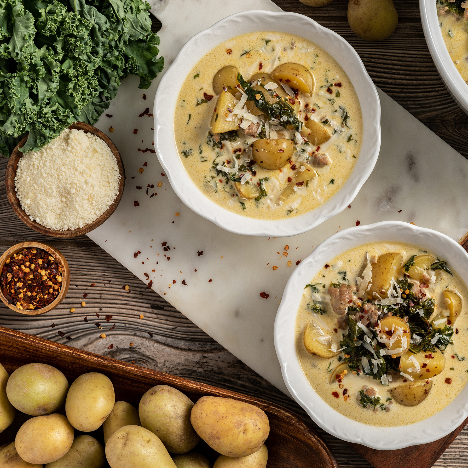 Creamy Tuscan Potato Soup