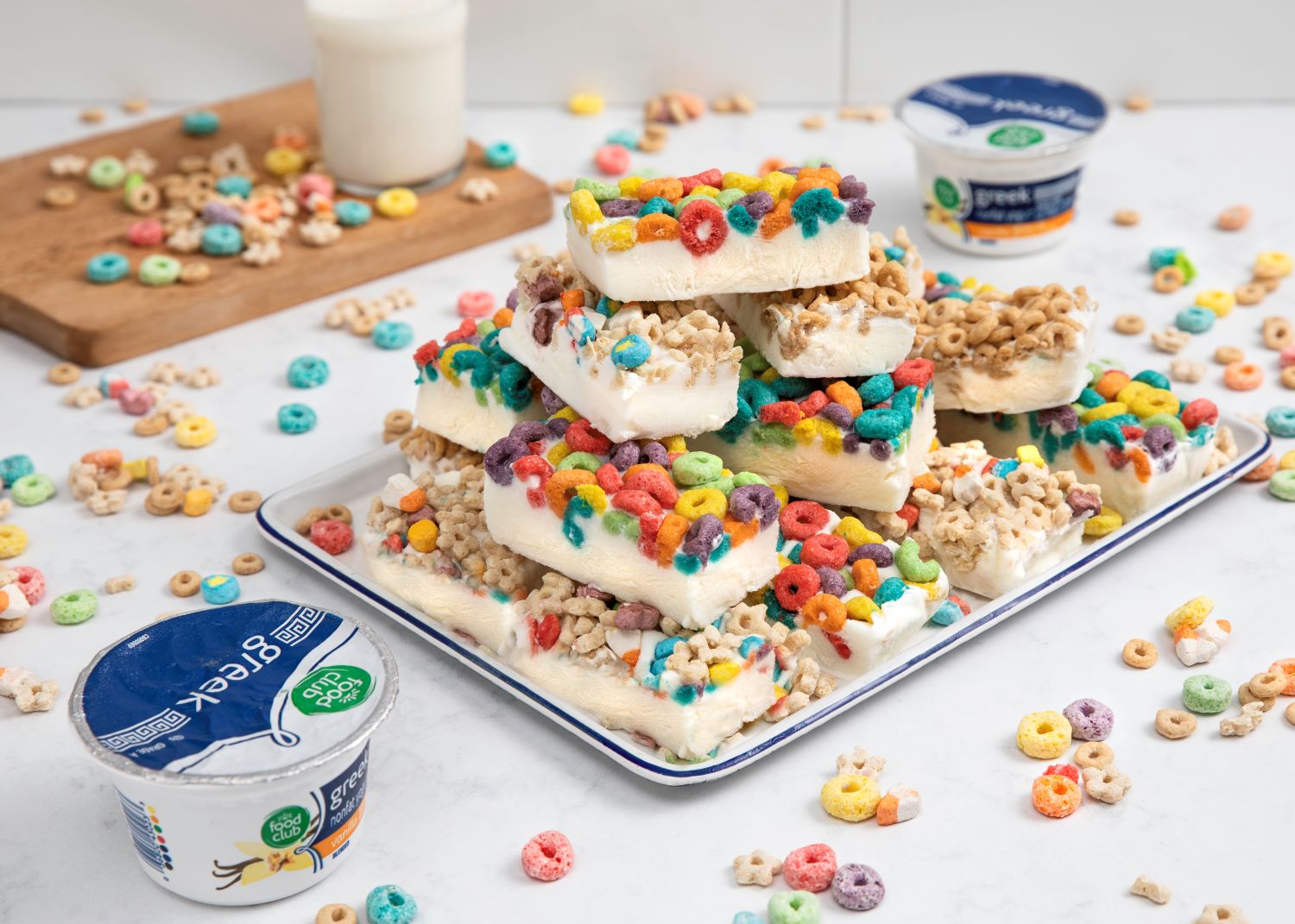 Milk and Cereal Bars