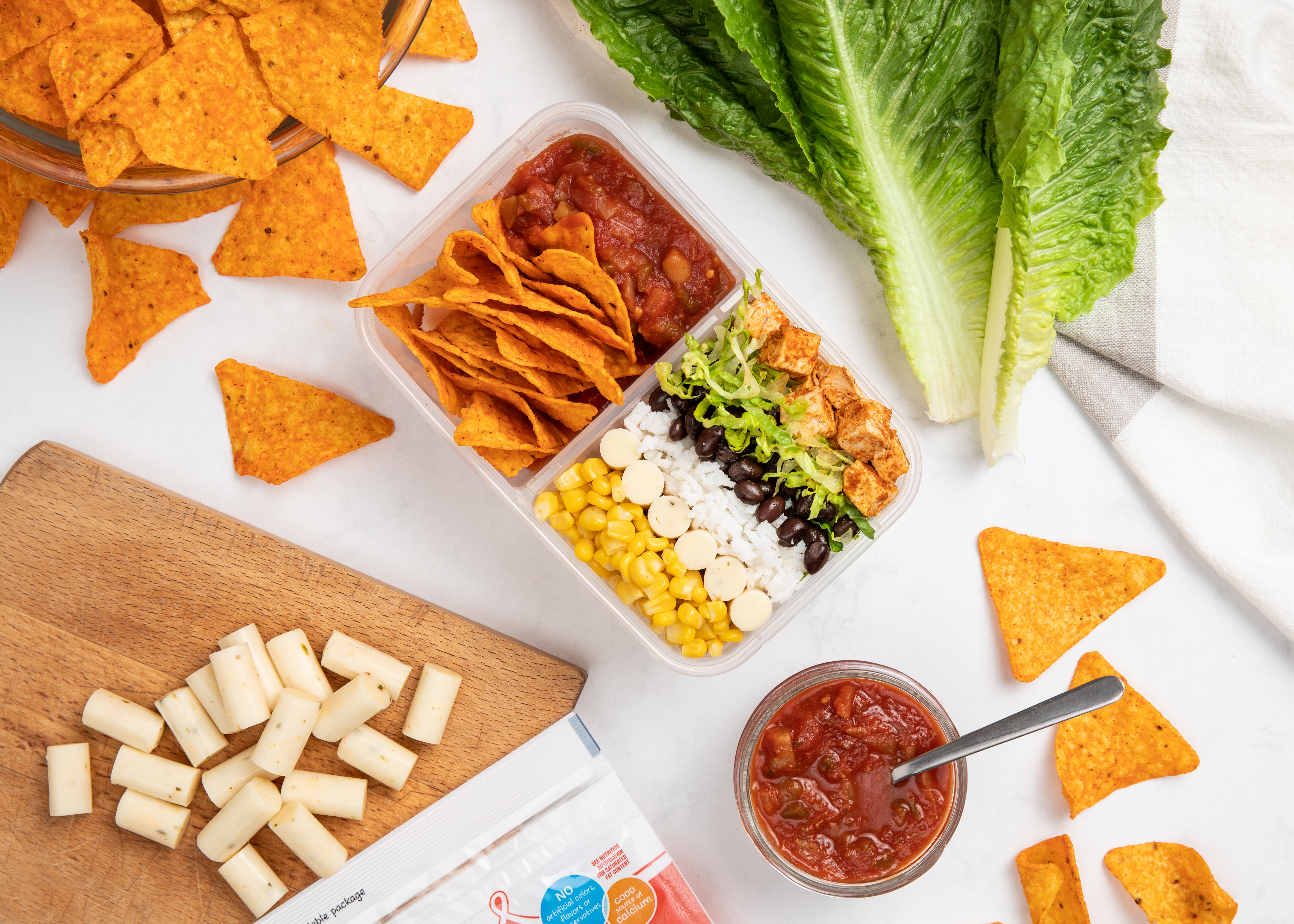 Taco Salad Lunch Box