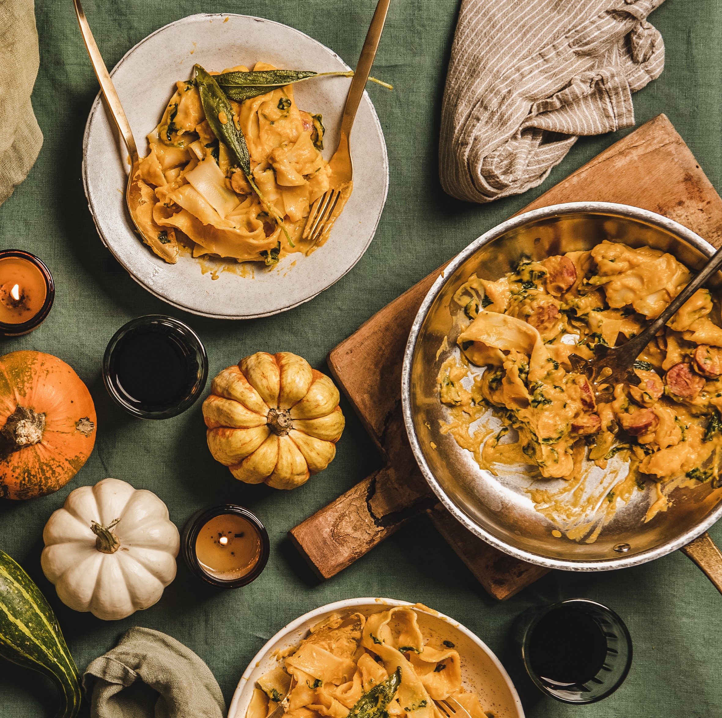 Butternut Squash Linguine