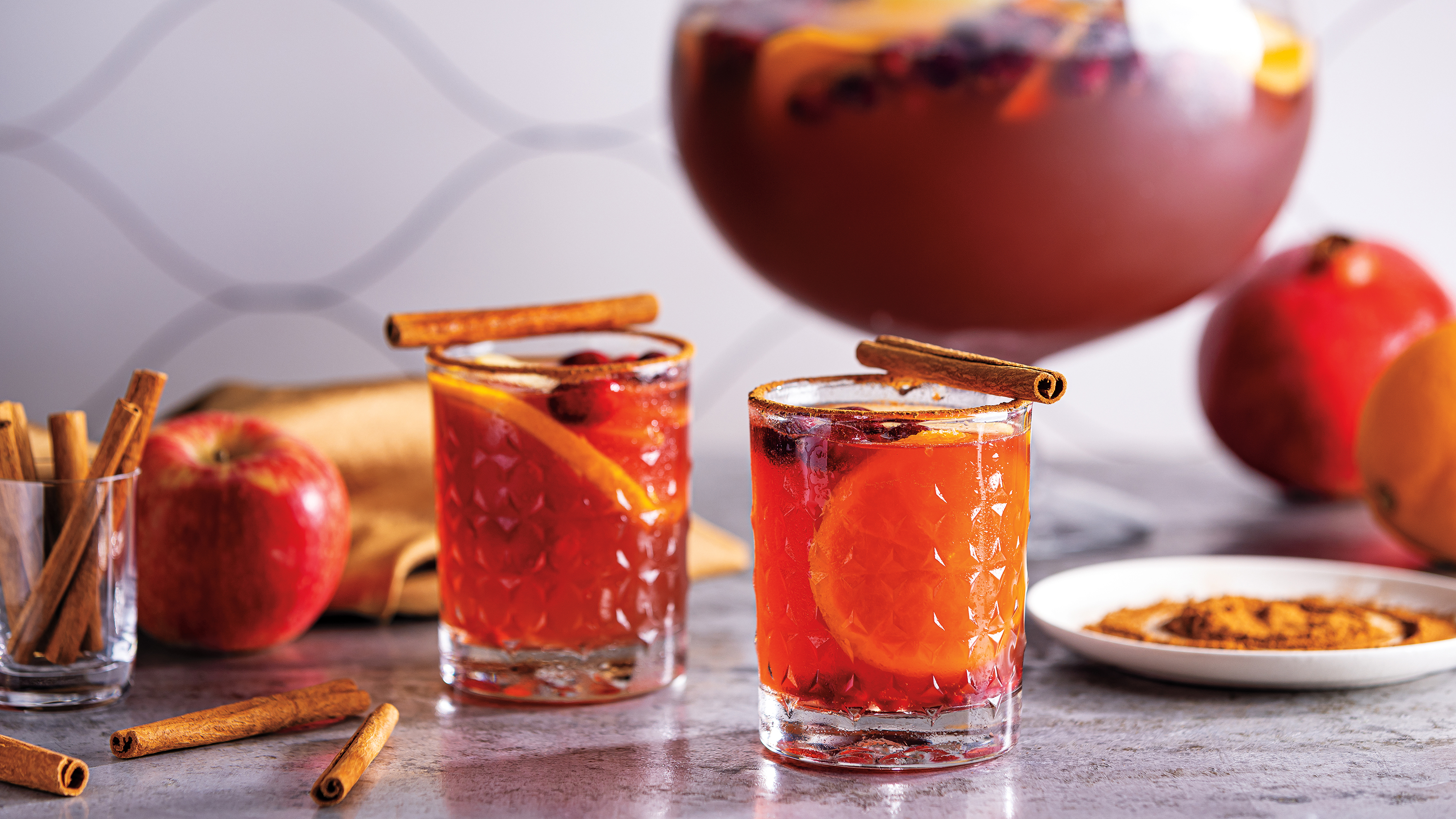 Holiday Cran-Cider Punch