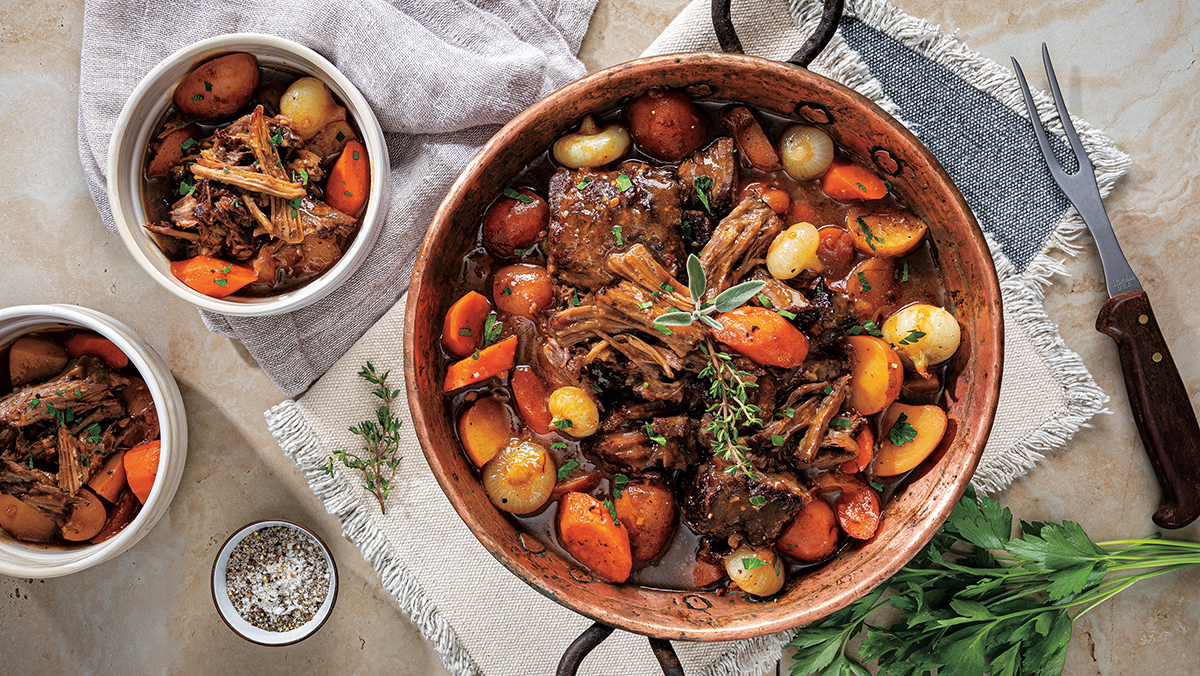 Slow Cooker Balsamic Pot Roast