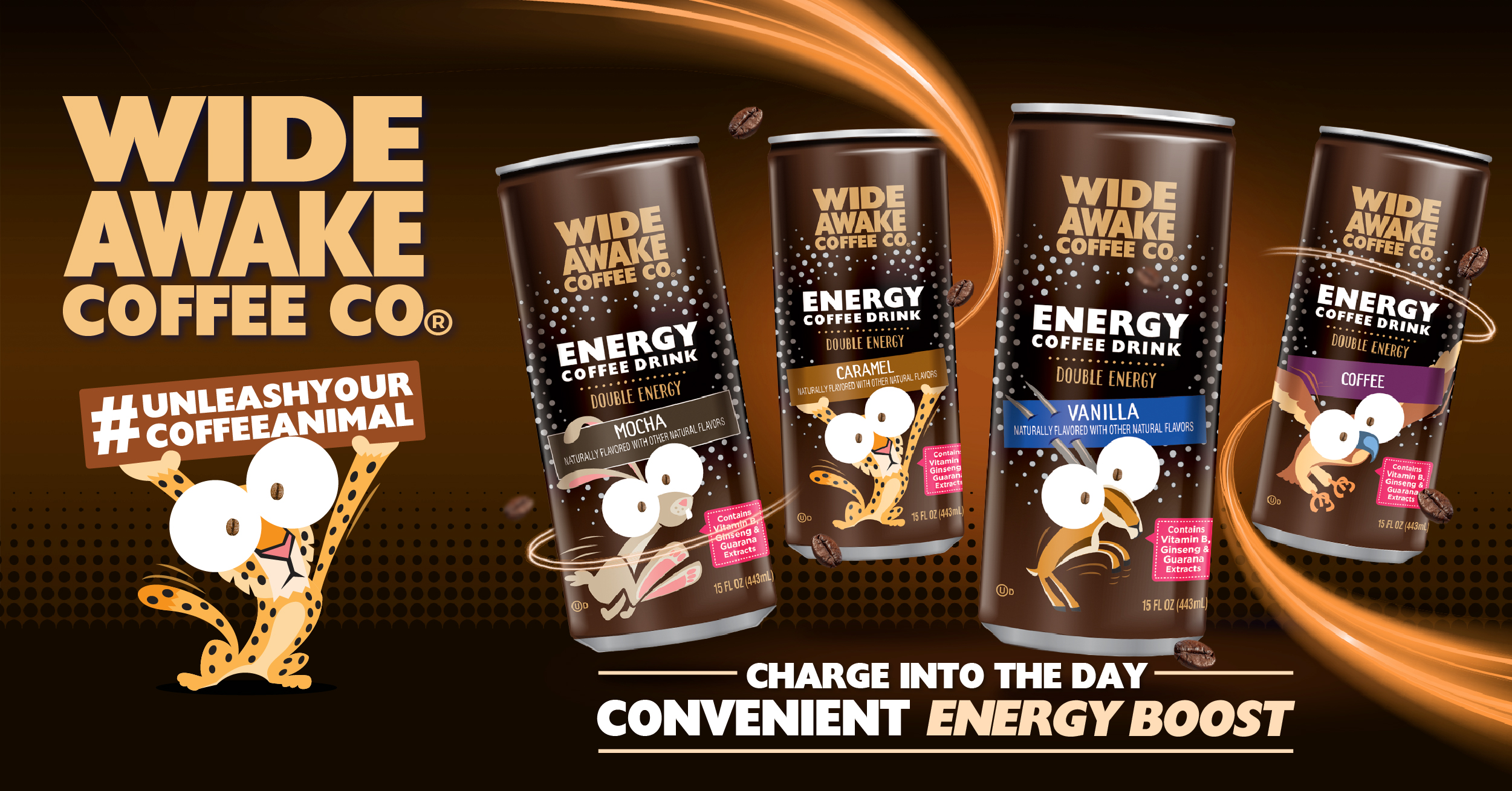 Wide Awake Energy Coffee Drinks