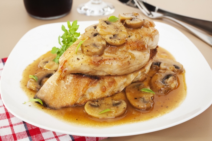 Slow Cooker Chicken Marsala