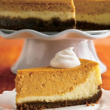 Layered Pumpkin Cheesecake