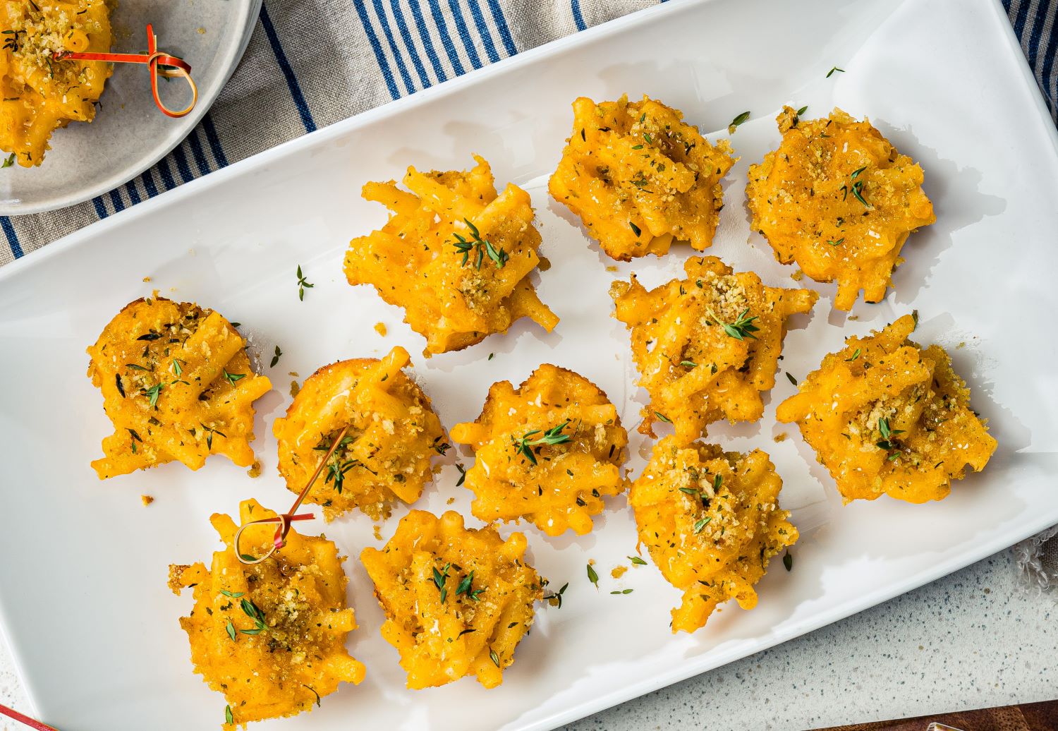 Gluten Free Mac & Cheese Party Bites