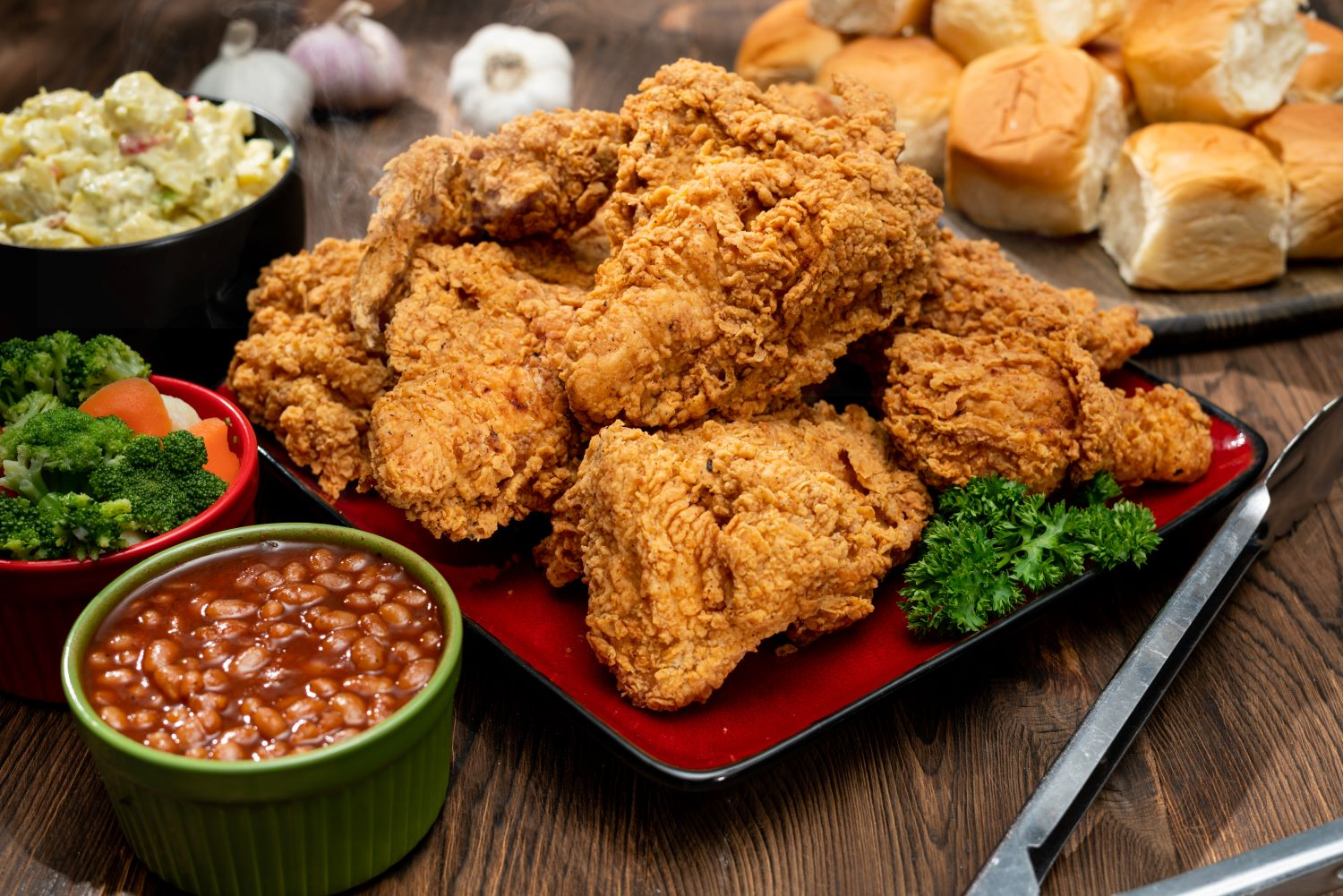 Famous Fried Chicken with Sides