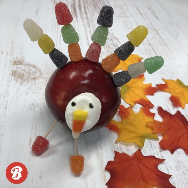 DIY Apple Turkey